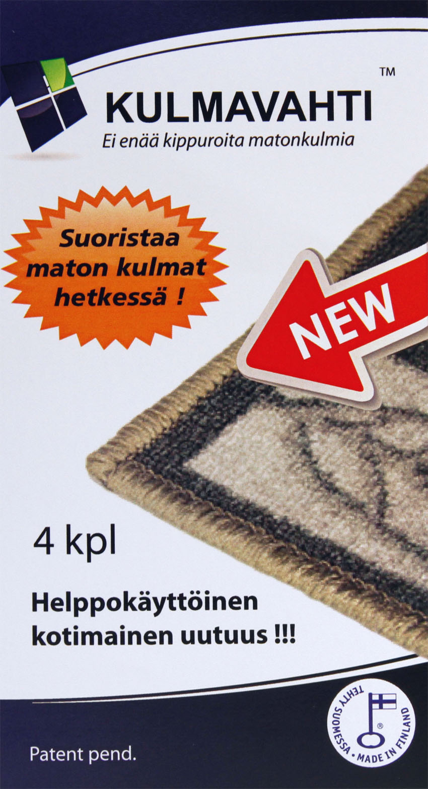 Maton kulmavahti 4 kpl paketissa (WW001V)